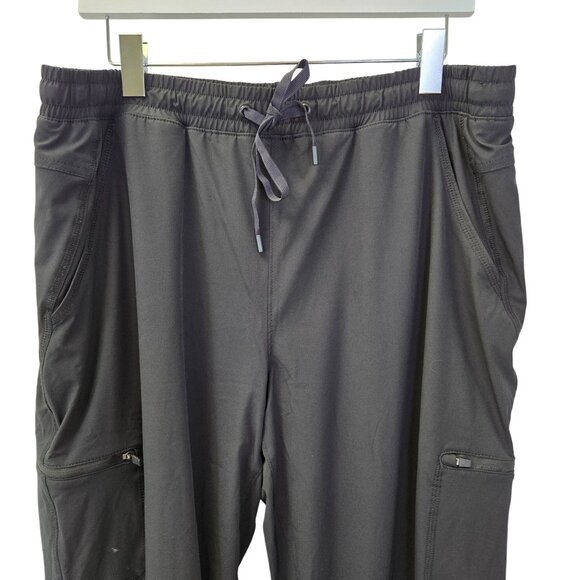 Eddie Bauer Flannel Lined Activewear Cargo Pants Size 14 - Picture 4 of 8